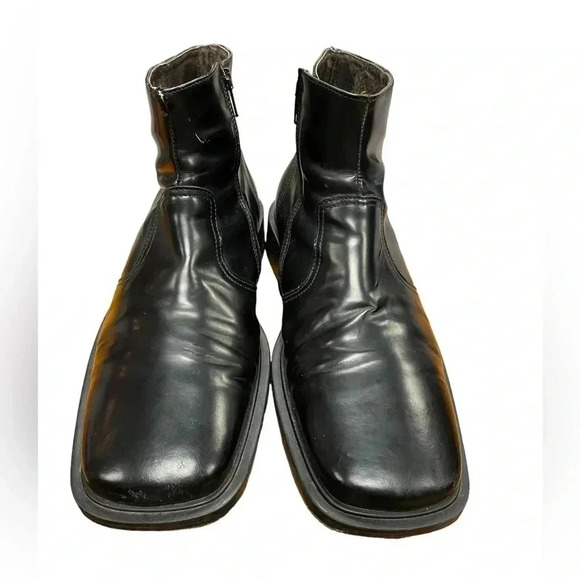 Vero Cuoio Black Leather Boots - Picture 4 of 11